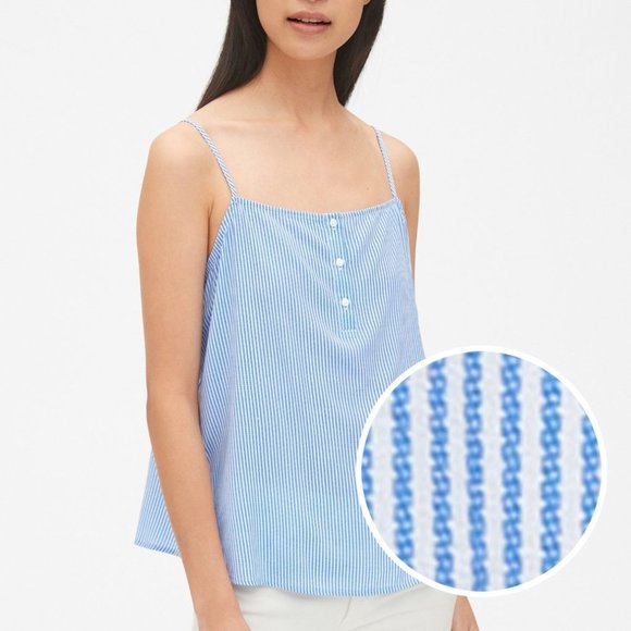 GAP Button-Front Cami - Picture 1 of 7